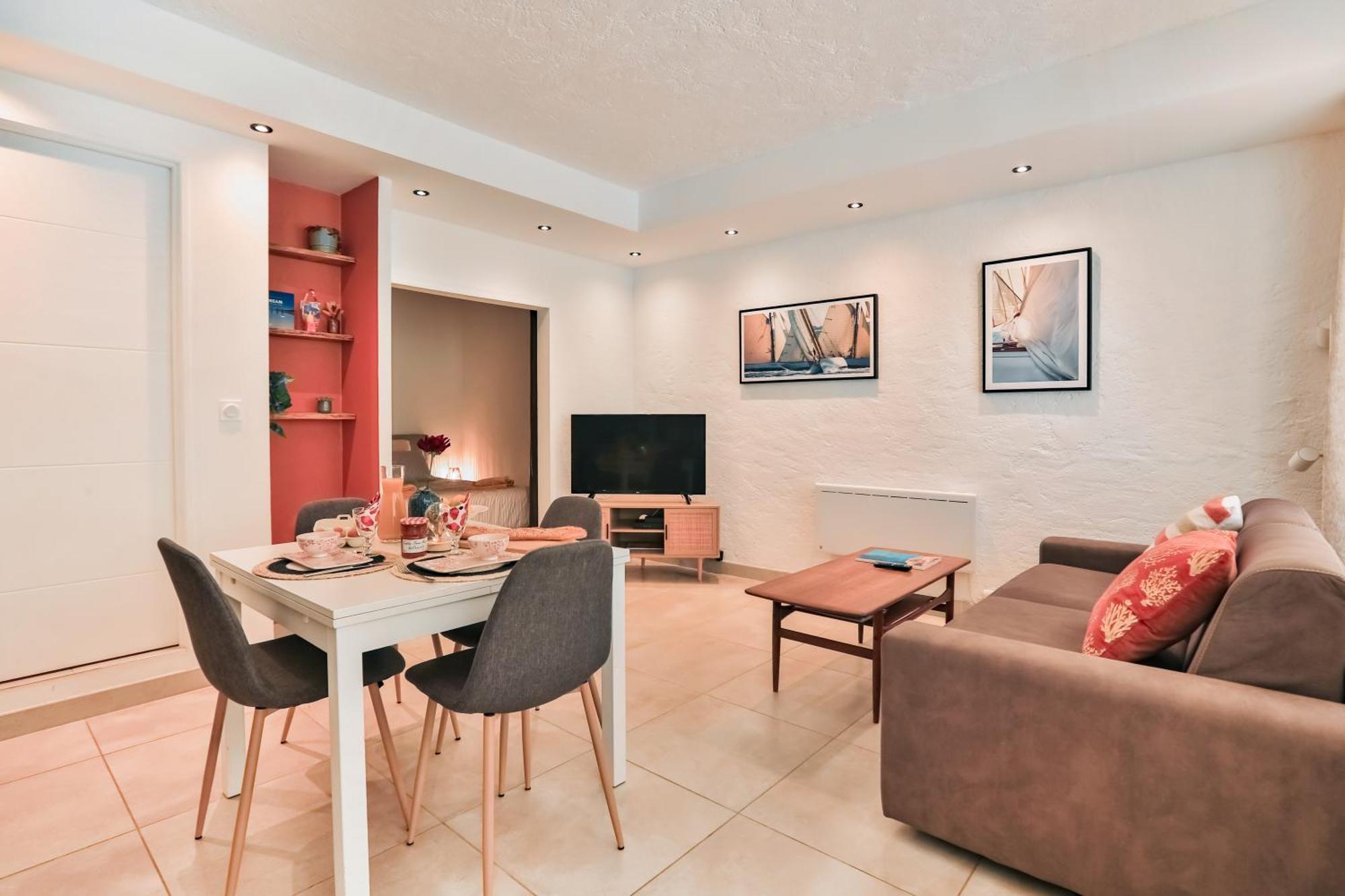 Appartement 30 M De La Plage Grimaud Luaran gambar